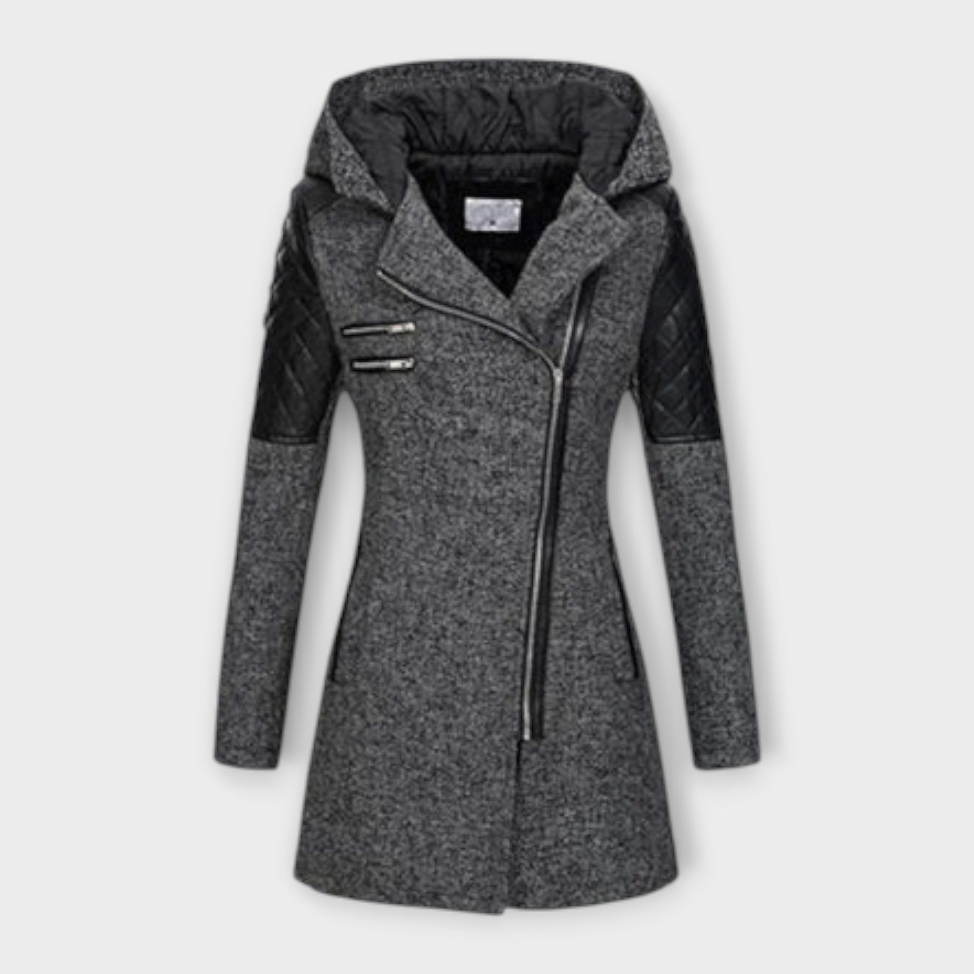 María – Chaqueta De Invierno Tejido Suave Aislante Ligero
