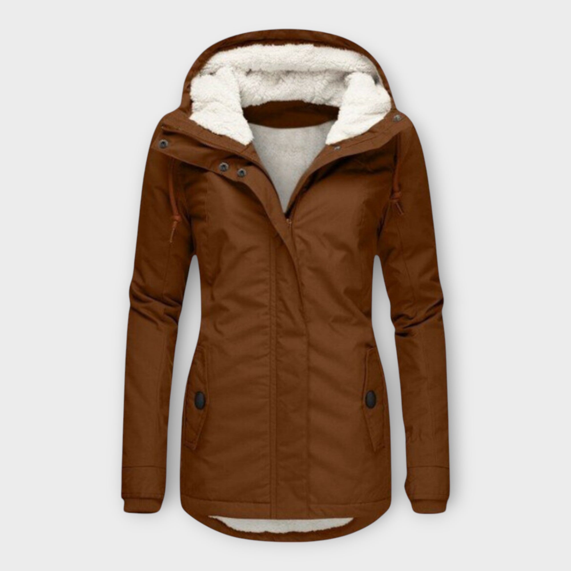 Elena - Chaqueta Invierno Acolchada Resistente Al Agua