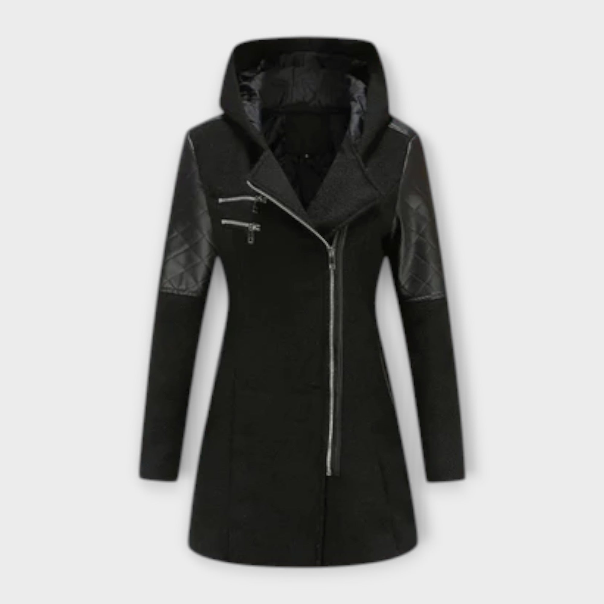 María – Chaqueta De Invierno Tejido Suave Aislante Ligero
