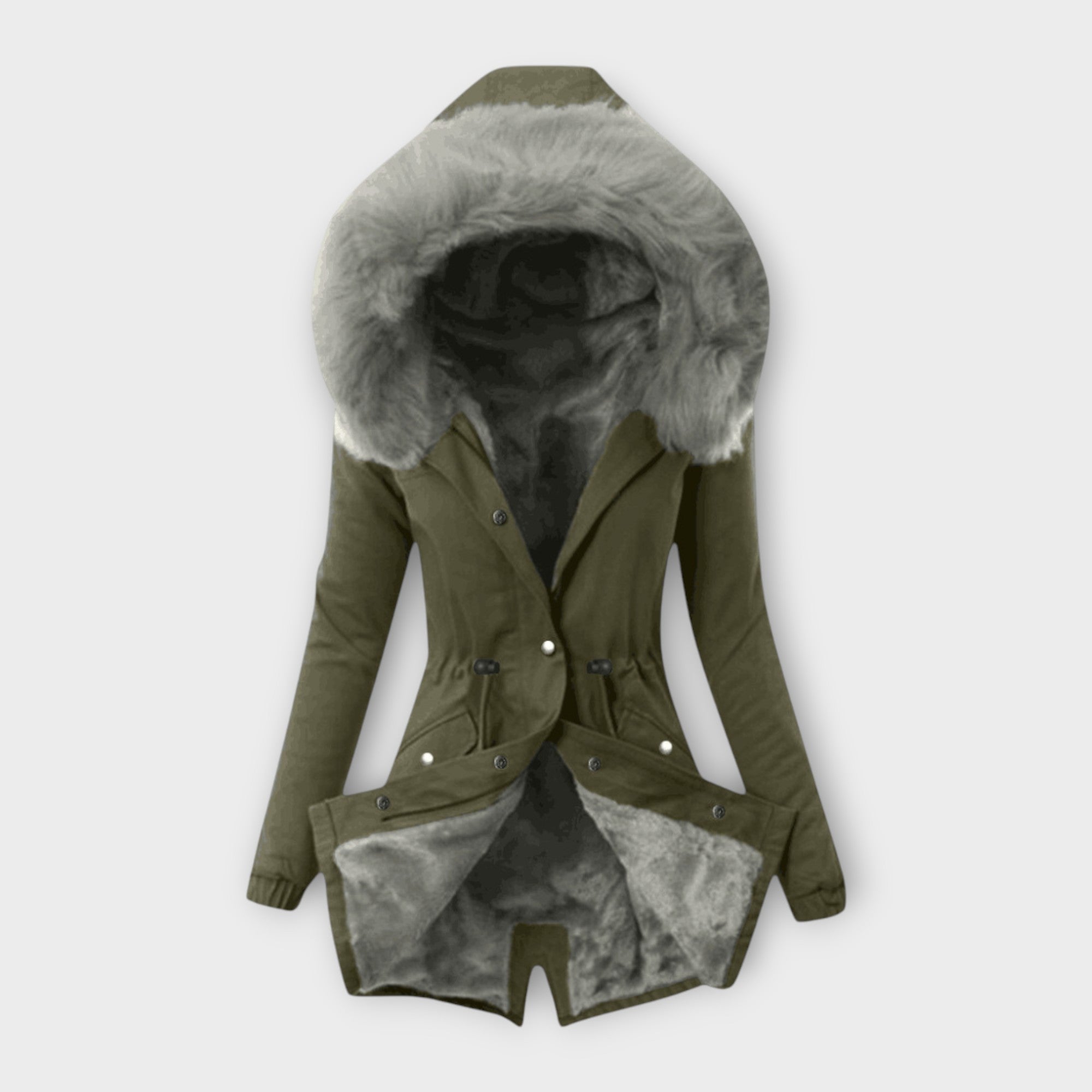 Marta - Chaqueta Invierno Acolchada Con Forro Completo