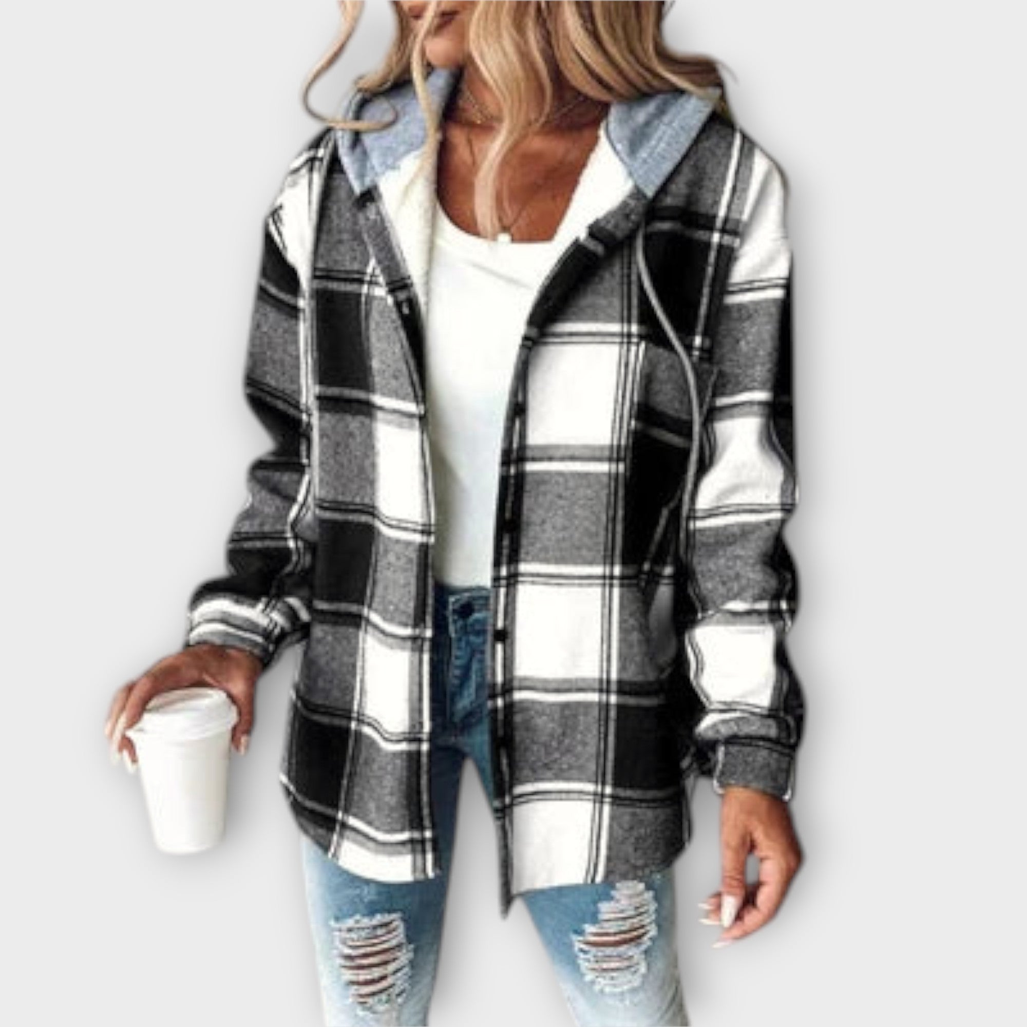Elena – Sudadera Holgada Con Capucha Y Estampado Vibrante