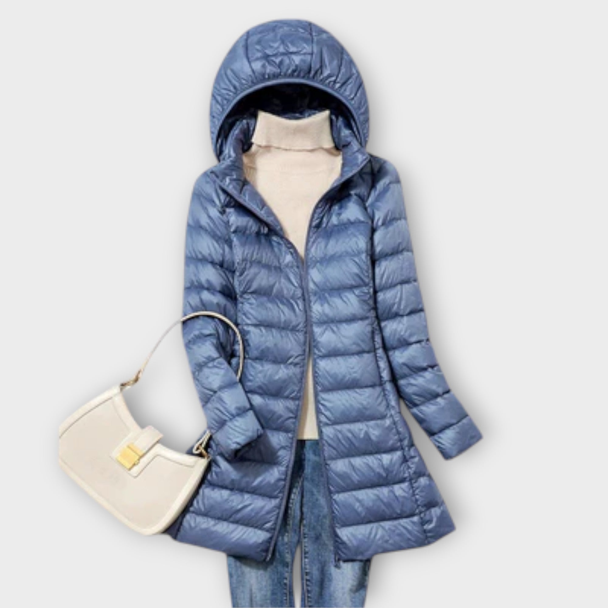 Elena - Chaqueta Plumón Ultraligera Impermeable Mujer