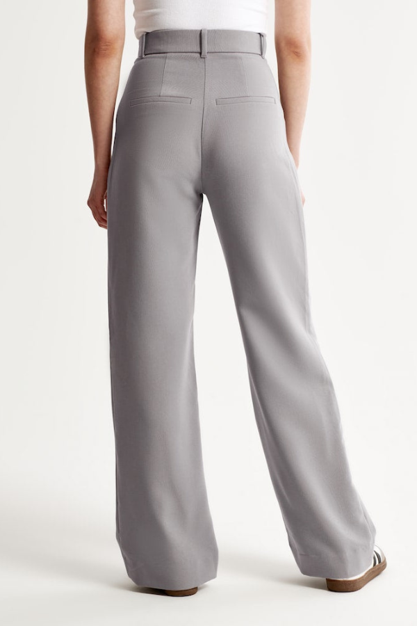 Camila - Pantalón Tailored Pierna Ancha Cintura Alta