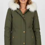 Abrigo Invierno Impermeable con Forro Piel Interior