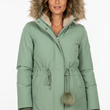 Parka Mujer Aislamiento Térmico Elegante Urbano Refinada