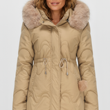 Parka Mujer Aislamiento Térmico Elegante Urbano Refinada