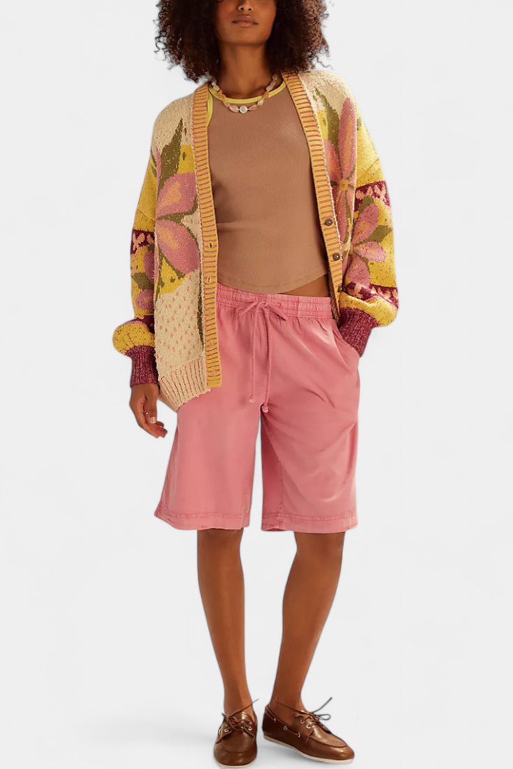 Sofía – Cárdigan Floral Ligero Suelto Estilo Bohemio
