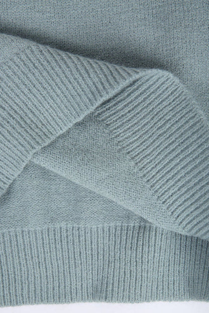Lucía - Jersey Texturizado Cuello Redondo Para Invierno