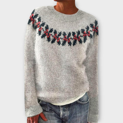 Sofía – Suéter Navideño De Punto Suave Cálido Extra Calor