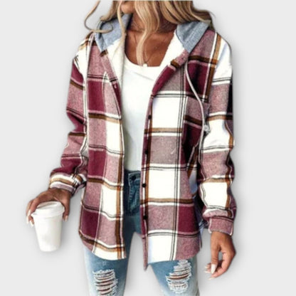 Elena – Sudadera Holgada Con Capucha Y Estampado Vibrante