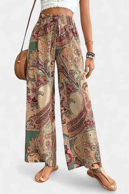 Victoria – Pantalones Pierna Ancha Ligero Silueta Fluida