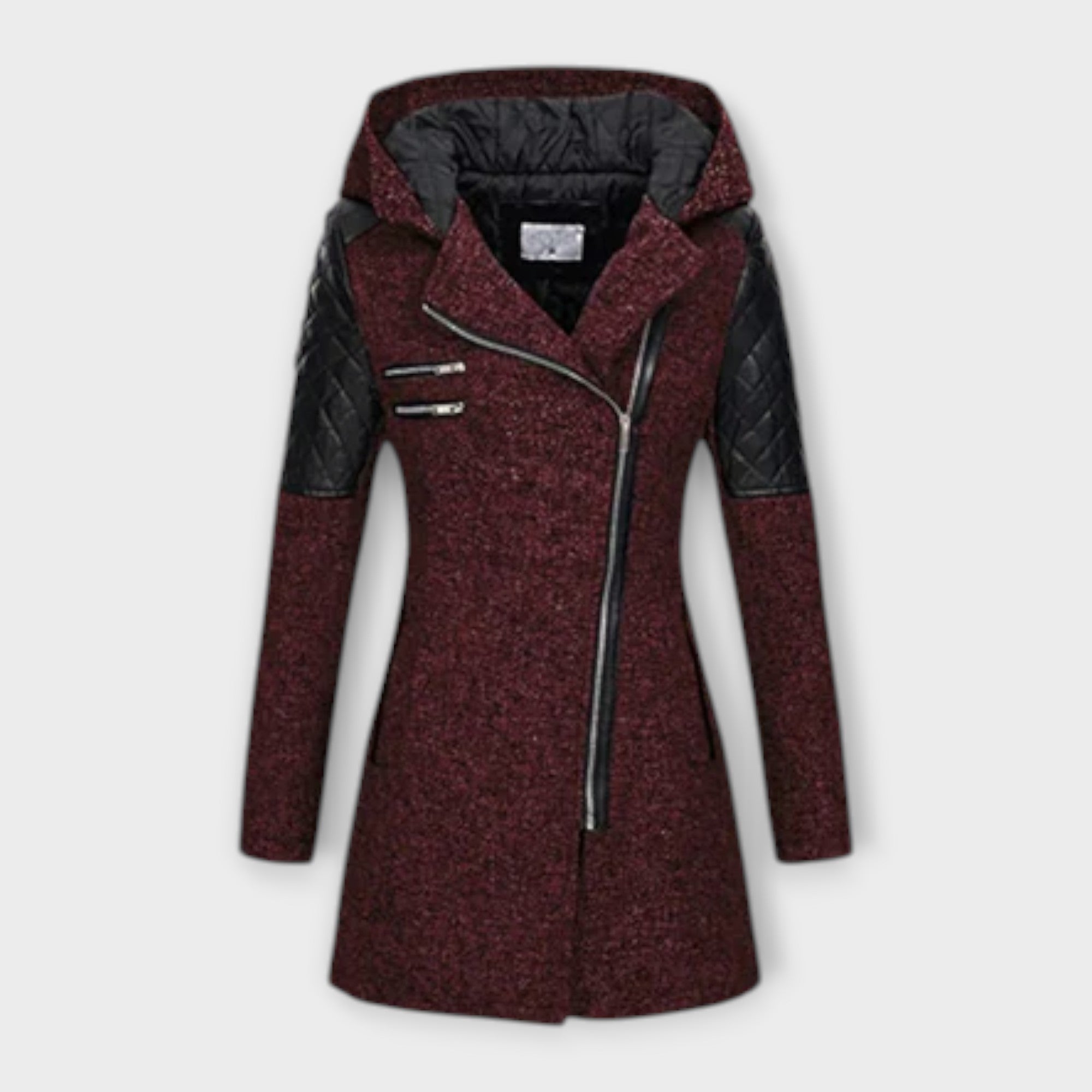 María – Chaqueta De Invierno Tejido Suave Aislante Ligero