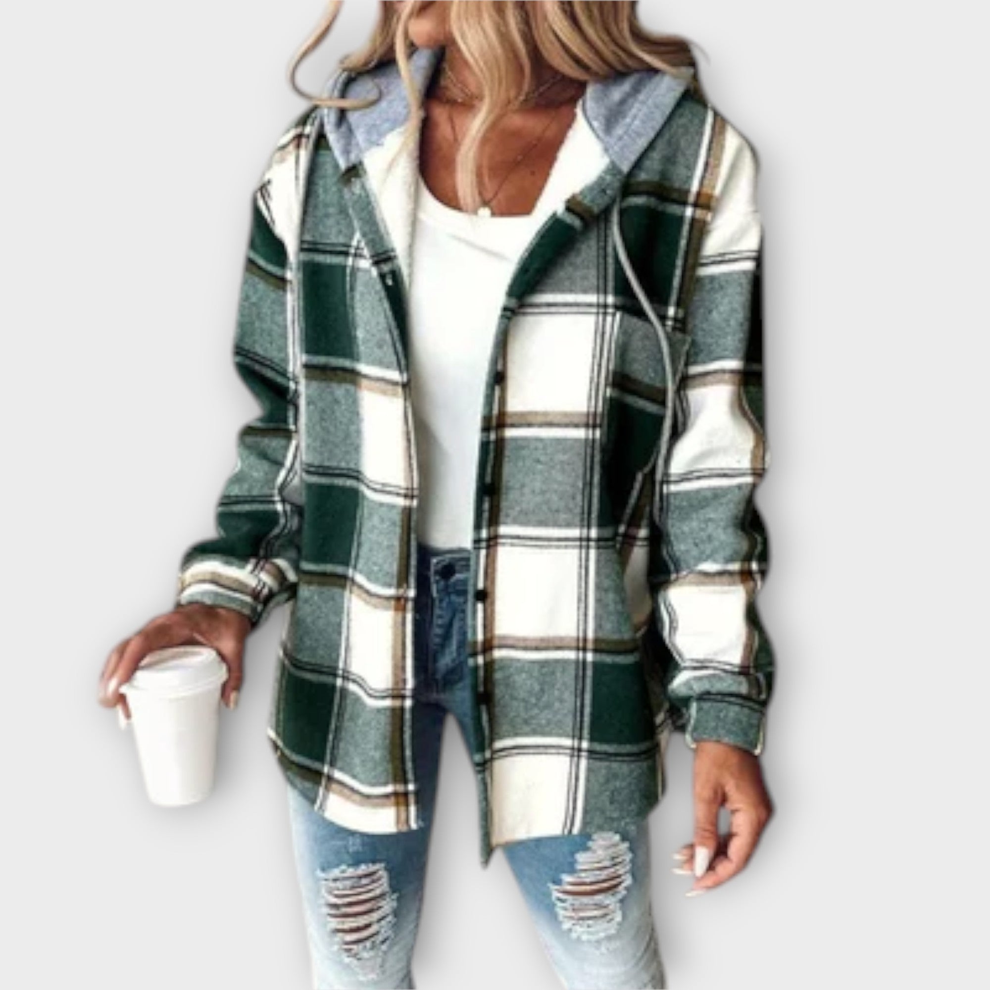 Elena – Sudadera Holgada Con Capucha Y Estampado Vibrante