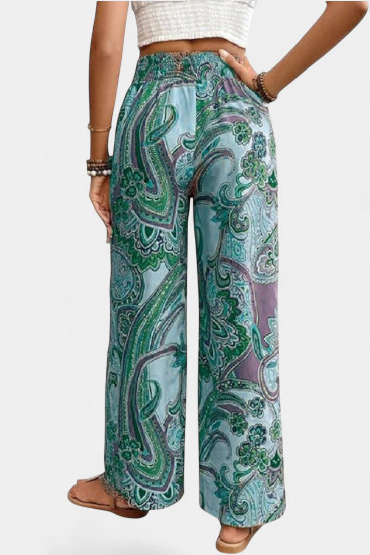 Victoria – Pantalones Pierna Ancha Ligero Silueta Fluida