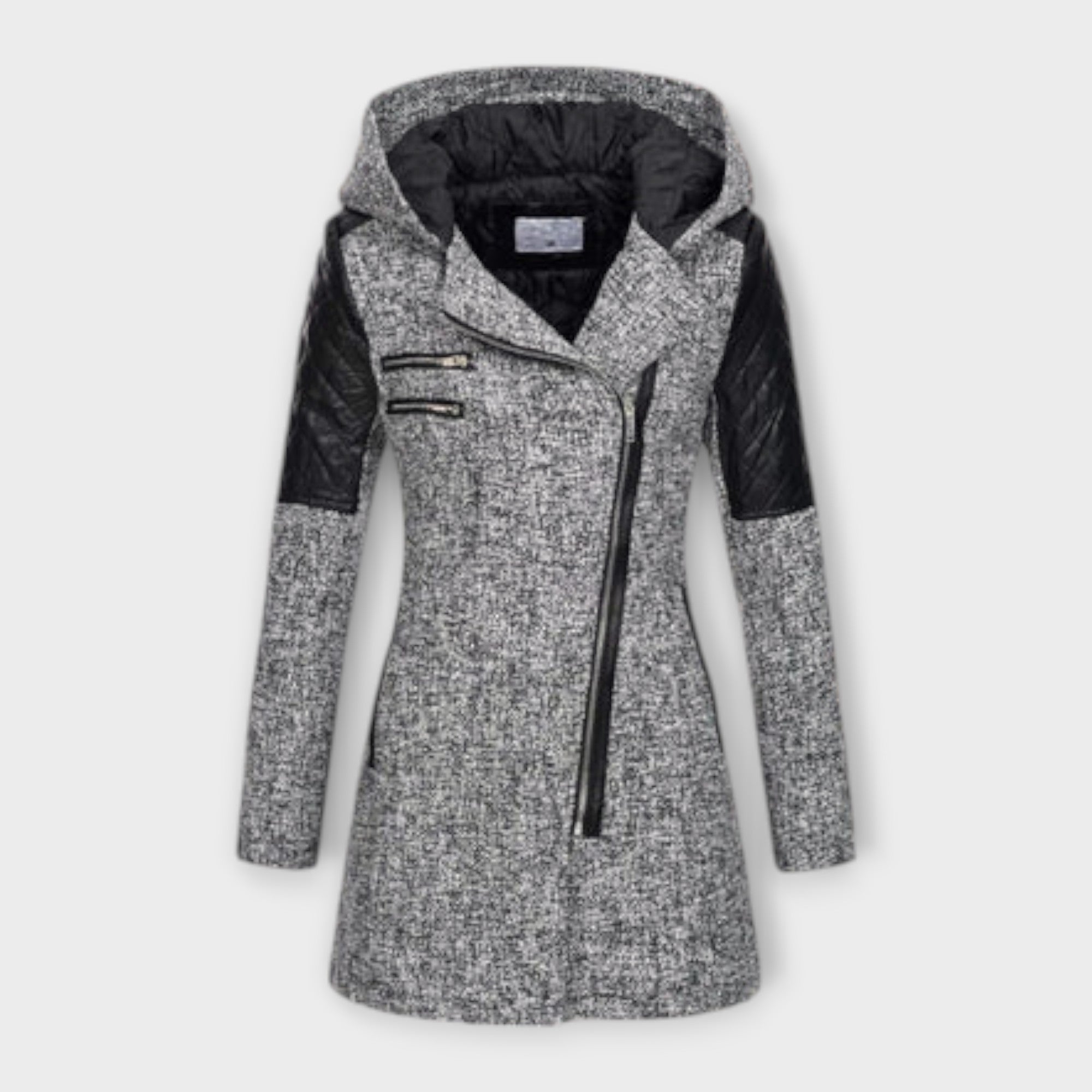 María – Chaqueta De Invierno Tejido Suave Aislante Ligero