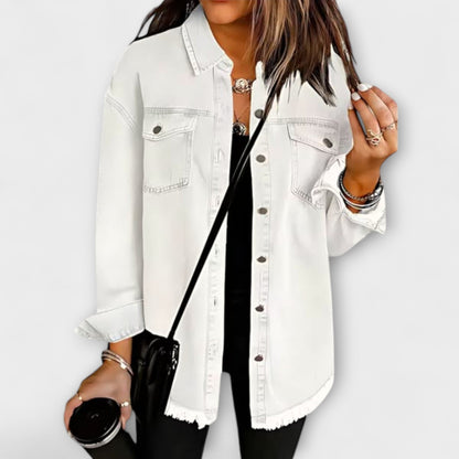Camila – Chaqueta Vaquera Clásica De Uso Diario Cómoda