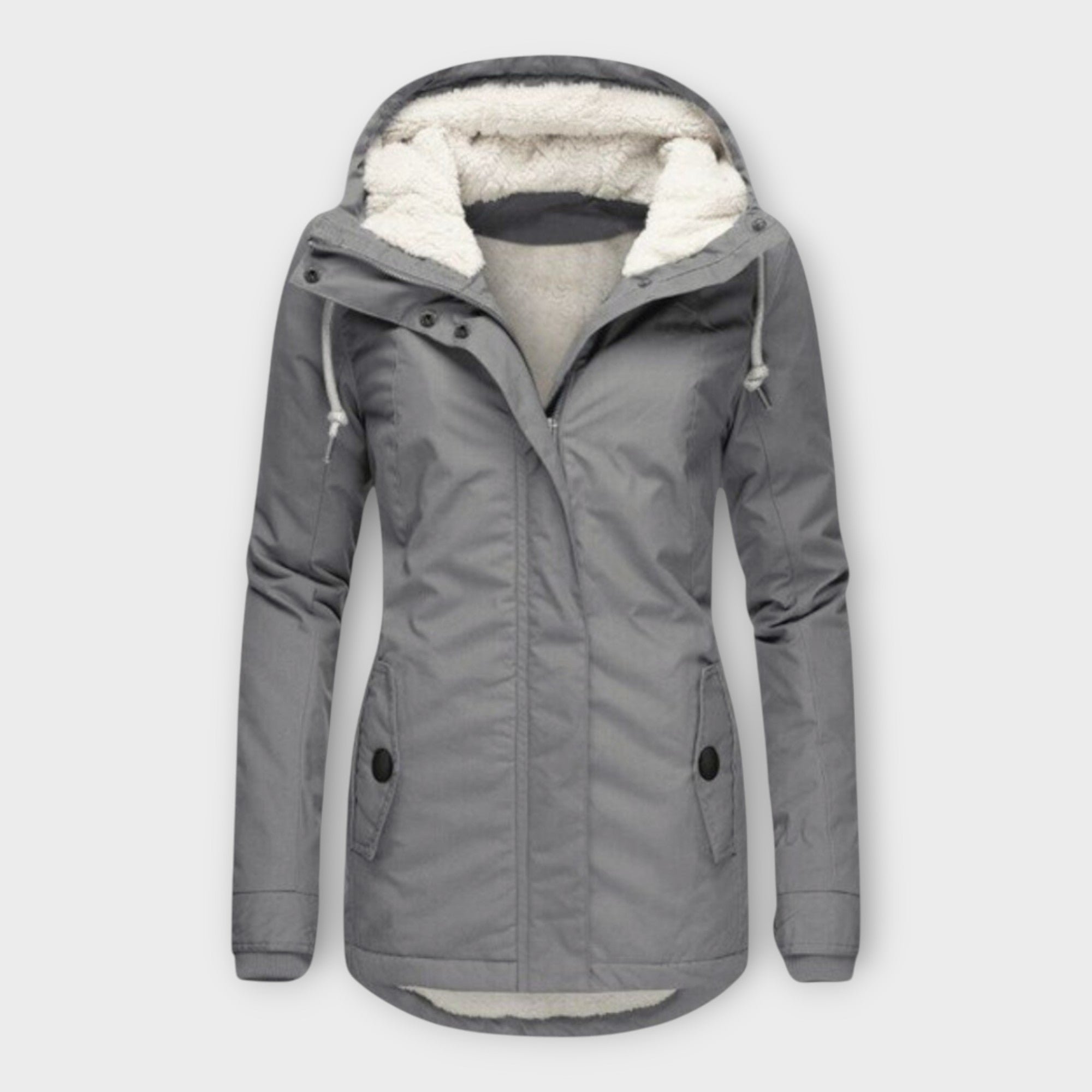 Elena - Chaqueta Invierno Acolchada Resistente Al Agua