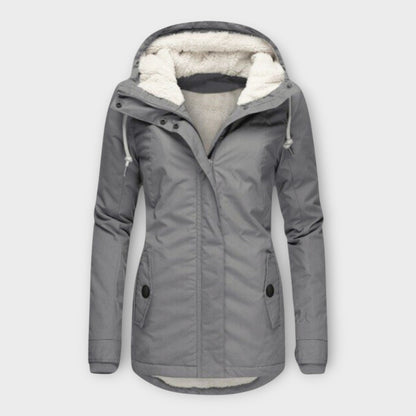 Elena - Chaqueta Invierno Acolchada Resistente Al Agua