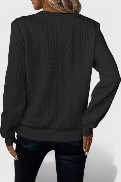 Lucía – Jersey De Punto Con Cremallera Suave Casual