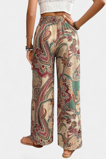 Victoria – Pantalones Pierna Ancha Ligero Silueta Fluida