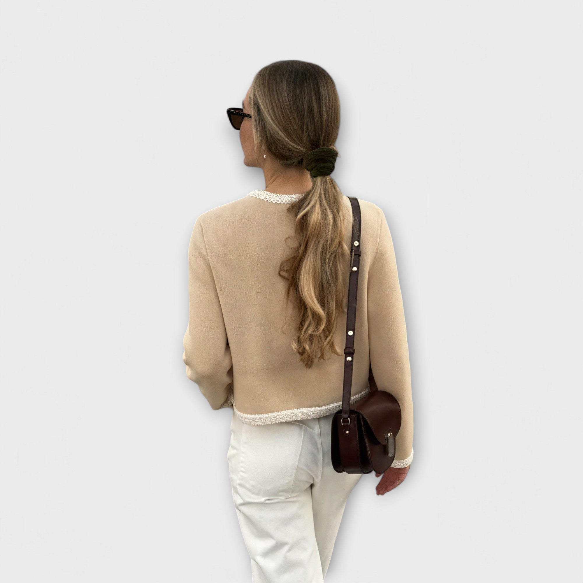 Isabel - Cardigan Punto Suave Con Bolsillos Decorativos