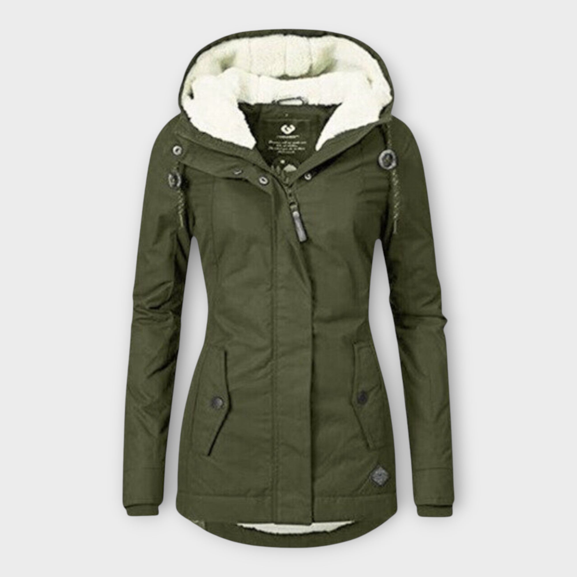 Elena - Chaqueta Invierno Acolchada Resistente Al Agua