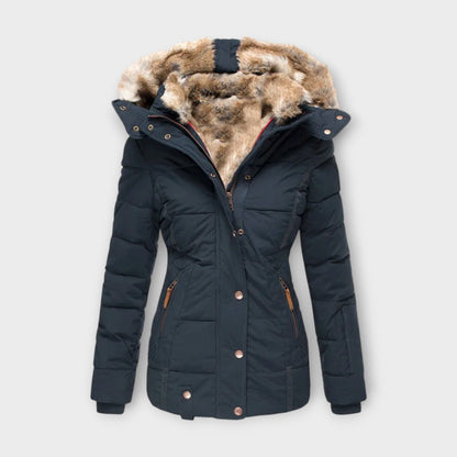 Adriana – Chaqueta Forrada Pelo Sintético Acolchada Ligera