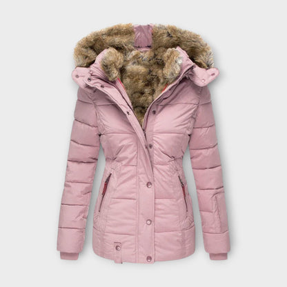 Adriana – Chaqueta Forrada Pelo Sintético Acolchada Ligera