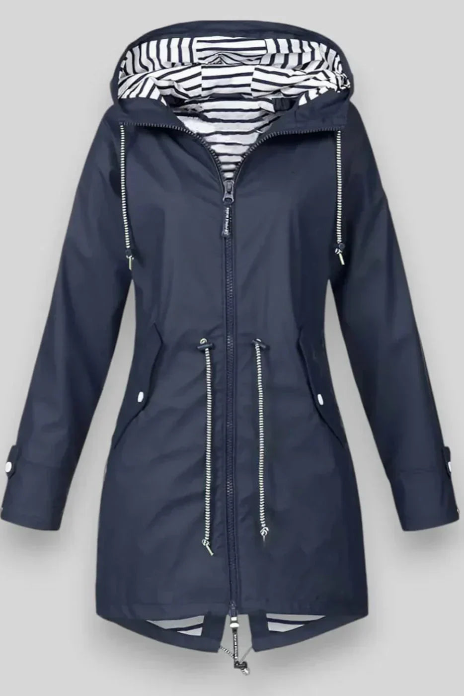 Ariana - Chaqueta Impermeable Ligera Con Capucha Elegante