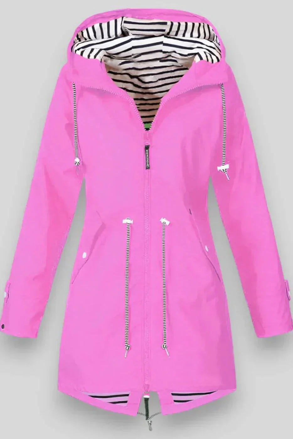 Ariana - Chaqueta Impermeable Ligera Con Capucha Elegante