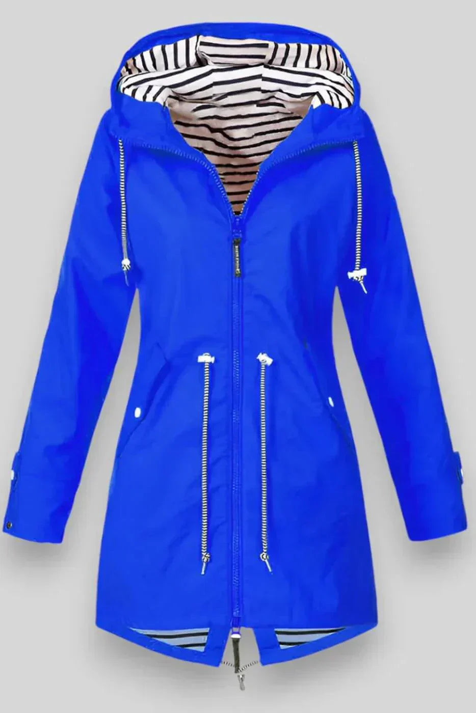 Ariana - Chaqueta Impermeable Ligera Con Capucha Elegante
