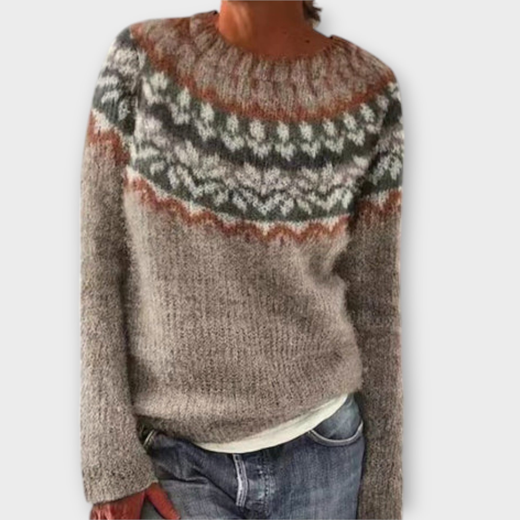 Camila – Suéter Vintage Confortable Para Otoño Diario