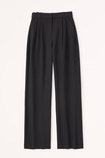 Camila - Pantalón Tailored Pierna Ancha Cintura Alta
