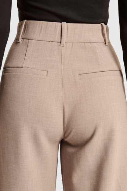 Camila - Pantalón Tailored Pierna Ancha Cintura Alta