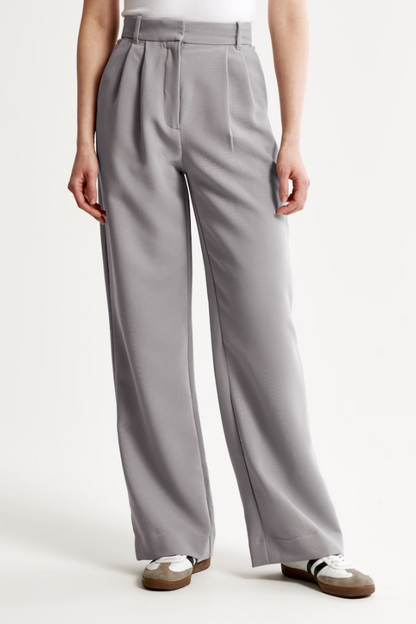 Camila - Pantalón Tailored Pierna Ancha Cintura Alta