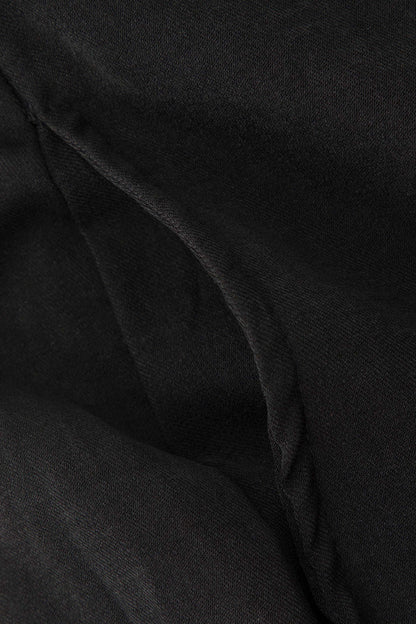 Camila – Pantalón Recto Drapado Cintura Envolvente