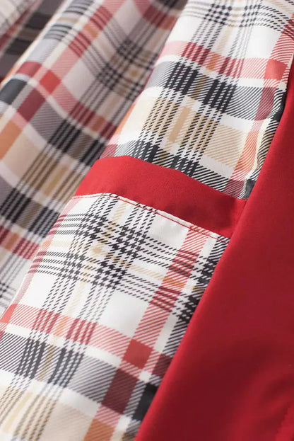 Camila – Abrigo Impermeable Manga Larga Corte Ajustado