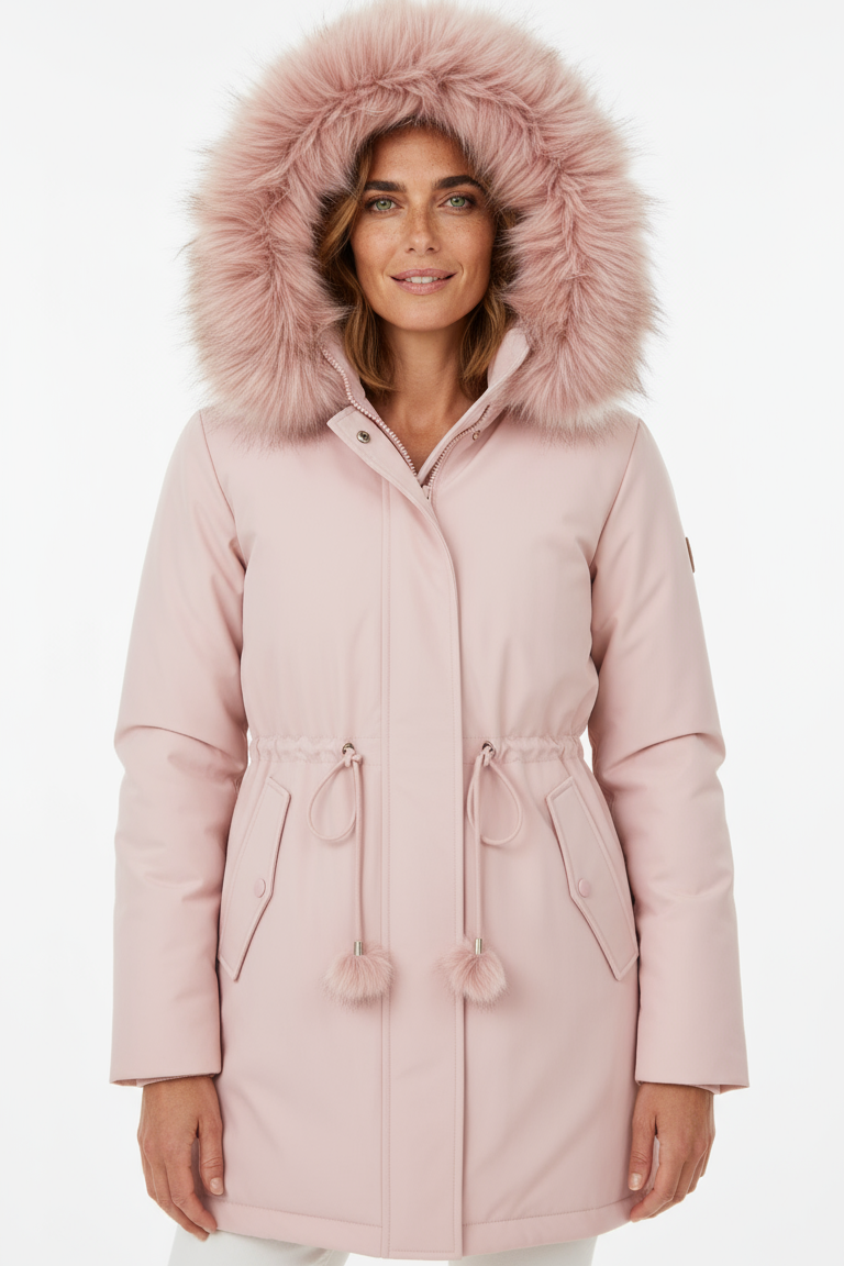 Parka Mujer Aislamiento Térmico Elegante Urbano Refinada