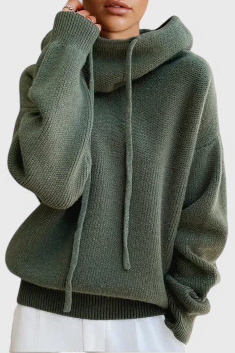 Claudia – Pullover Lana Mezclada Suave Transpirable Invierno
