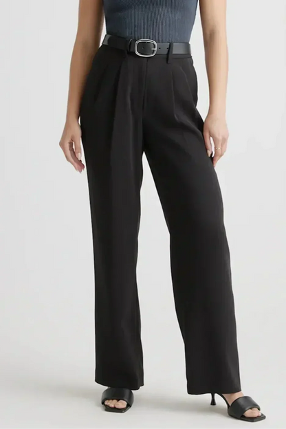 Camila - Pantalón Tailored Pierna Ancha Cintura Alta