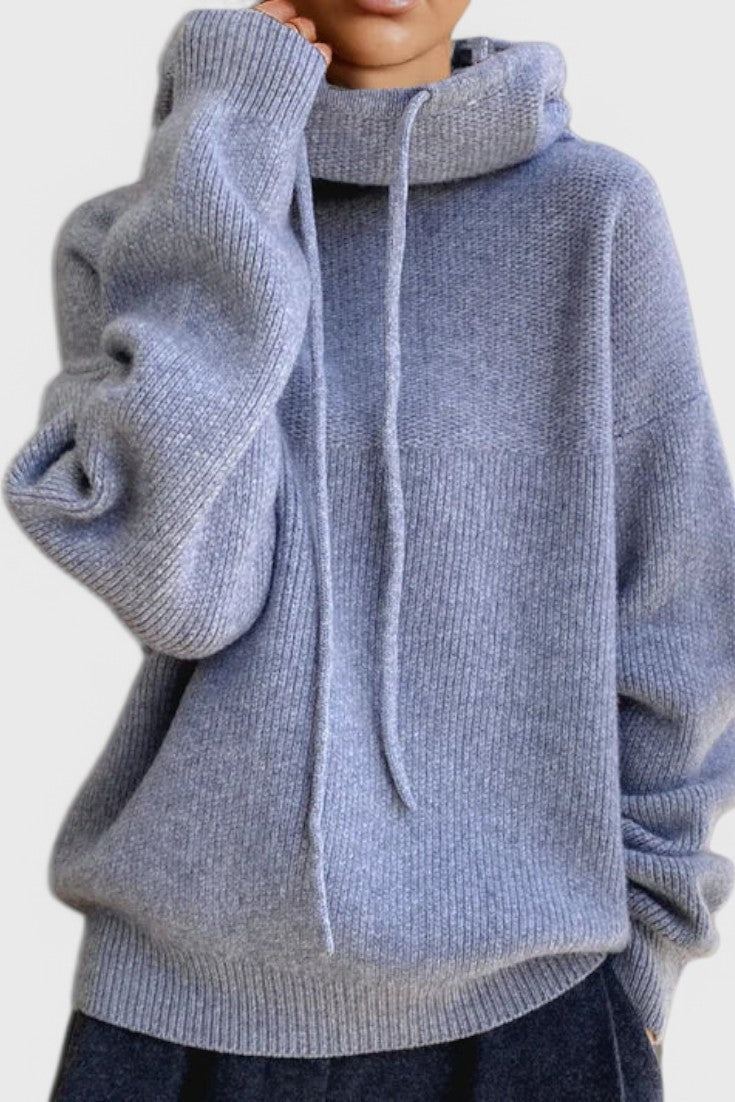 Claudia – Pullover Lana Mezclada Suave Transpirable Invierno