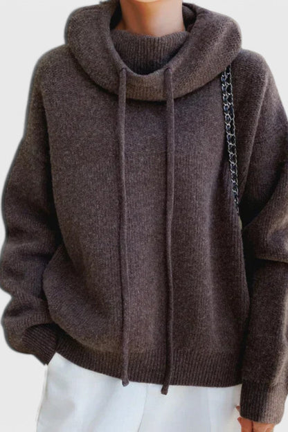 Claudia – Pullover Lana Mezclada Suave Transpirable Invierno